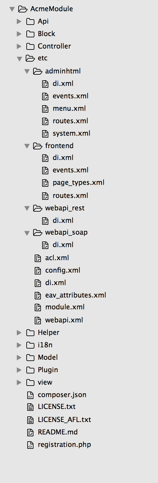 Module File Structure