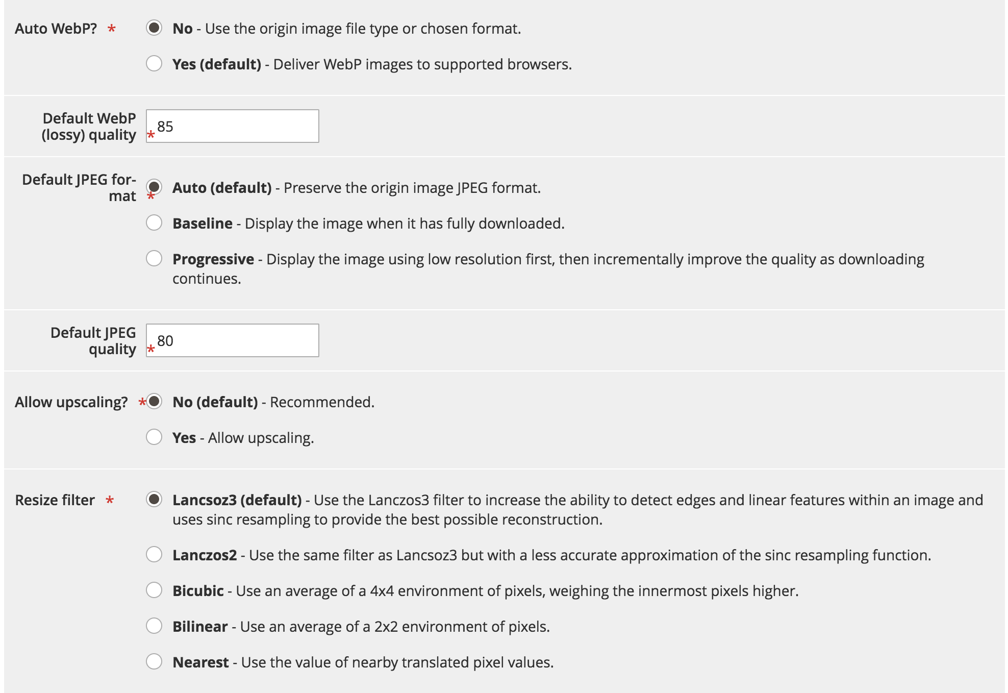 Review Fastly IO configuration