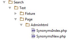 PHP classes of pages