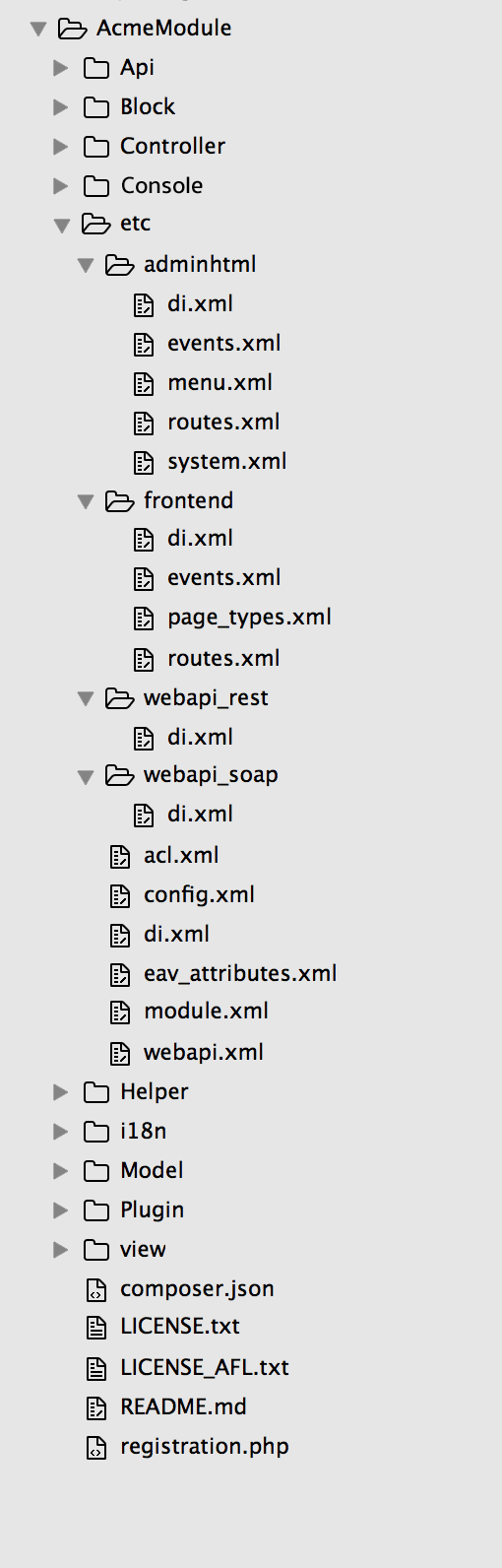 Module File Structure