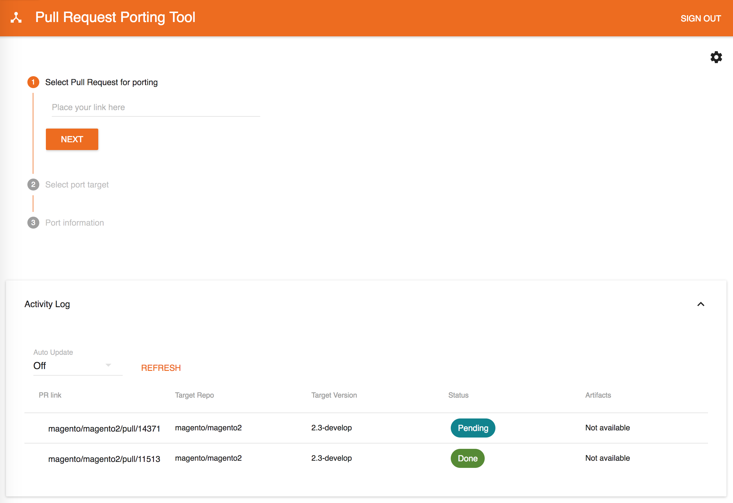 Magento Porting Tool