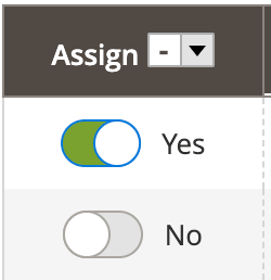 OnOffColumn Component example