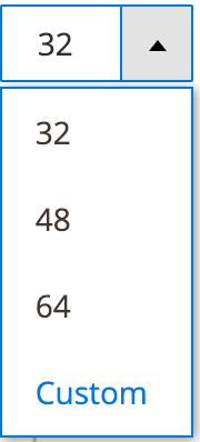 Configured Paging Component example