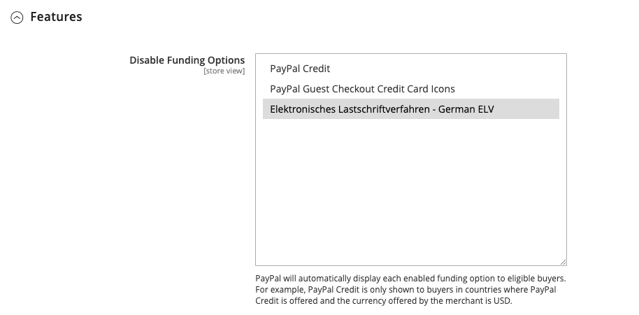 Checkout Page Settings