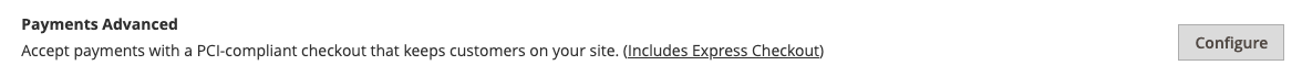 PayPal Payments Advanced