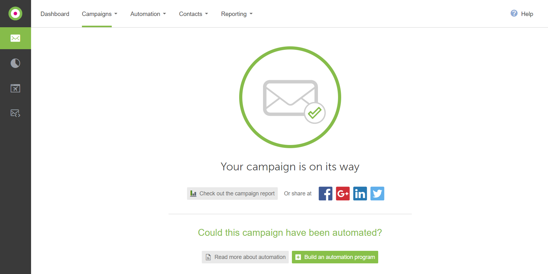 dotdigital - campaign sent