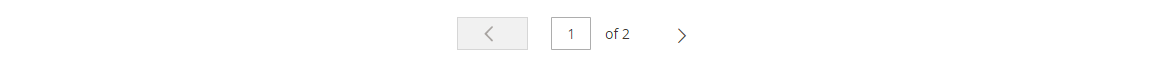 Grid display - page controls