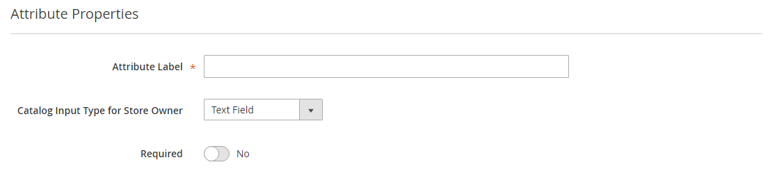 Add new product attribute