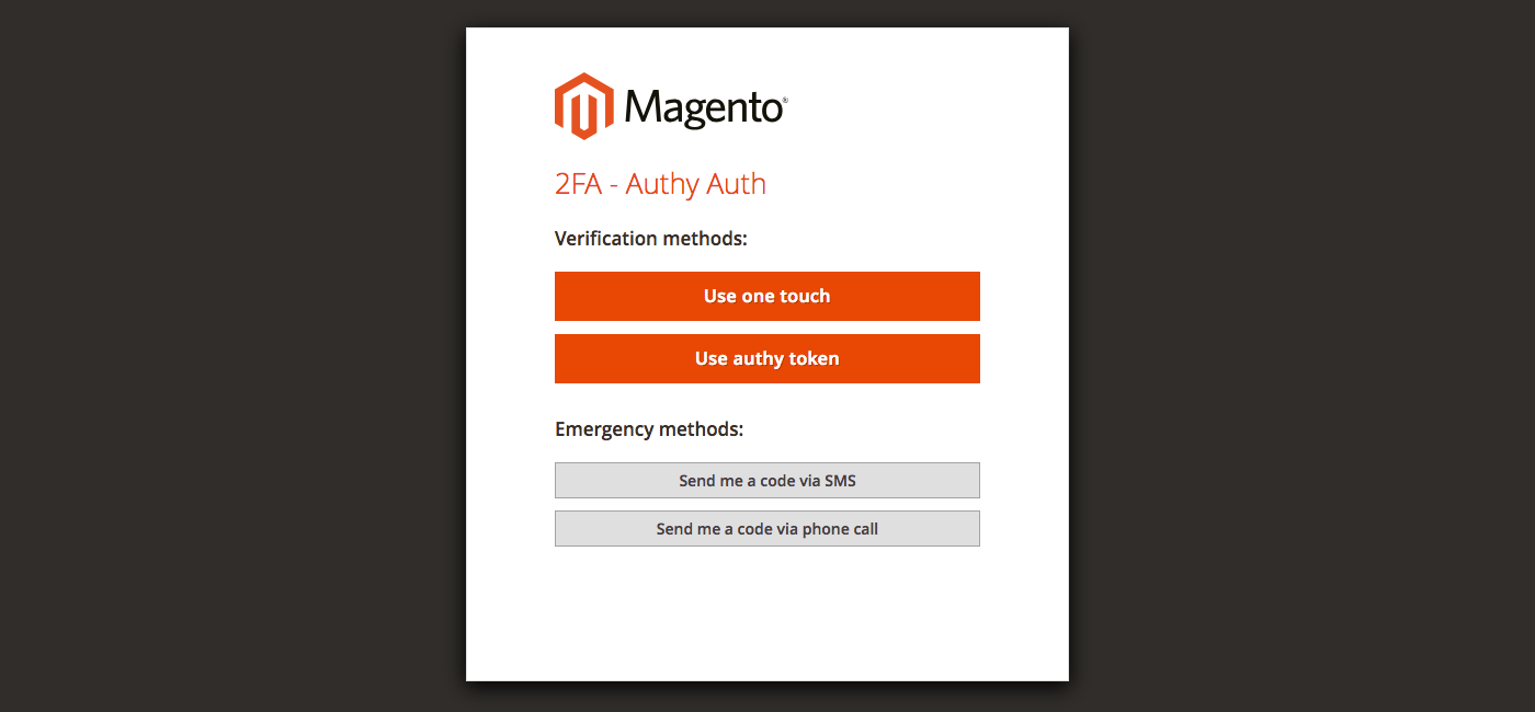 Authy - signin