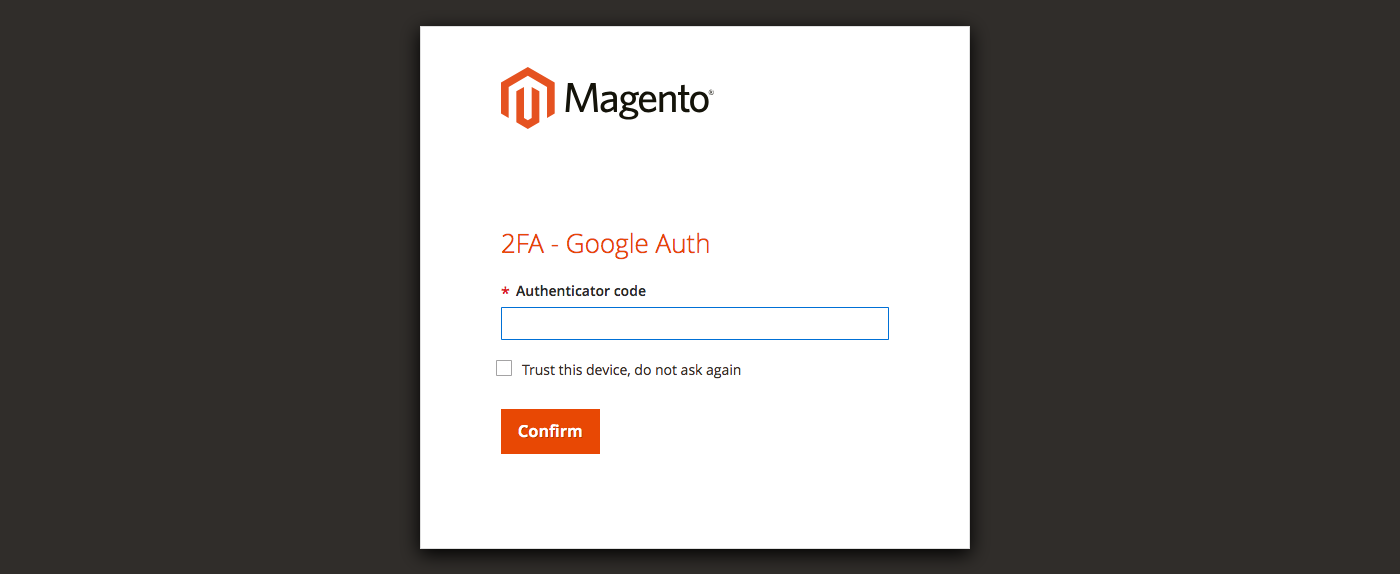 Google Authenticator - signin