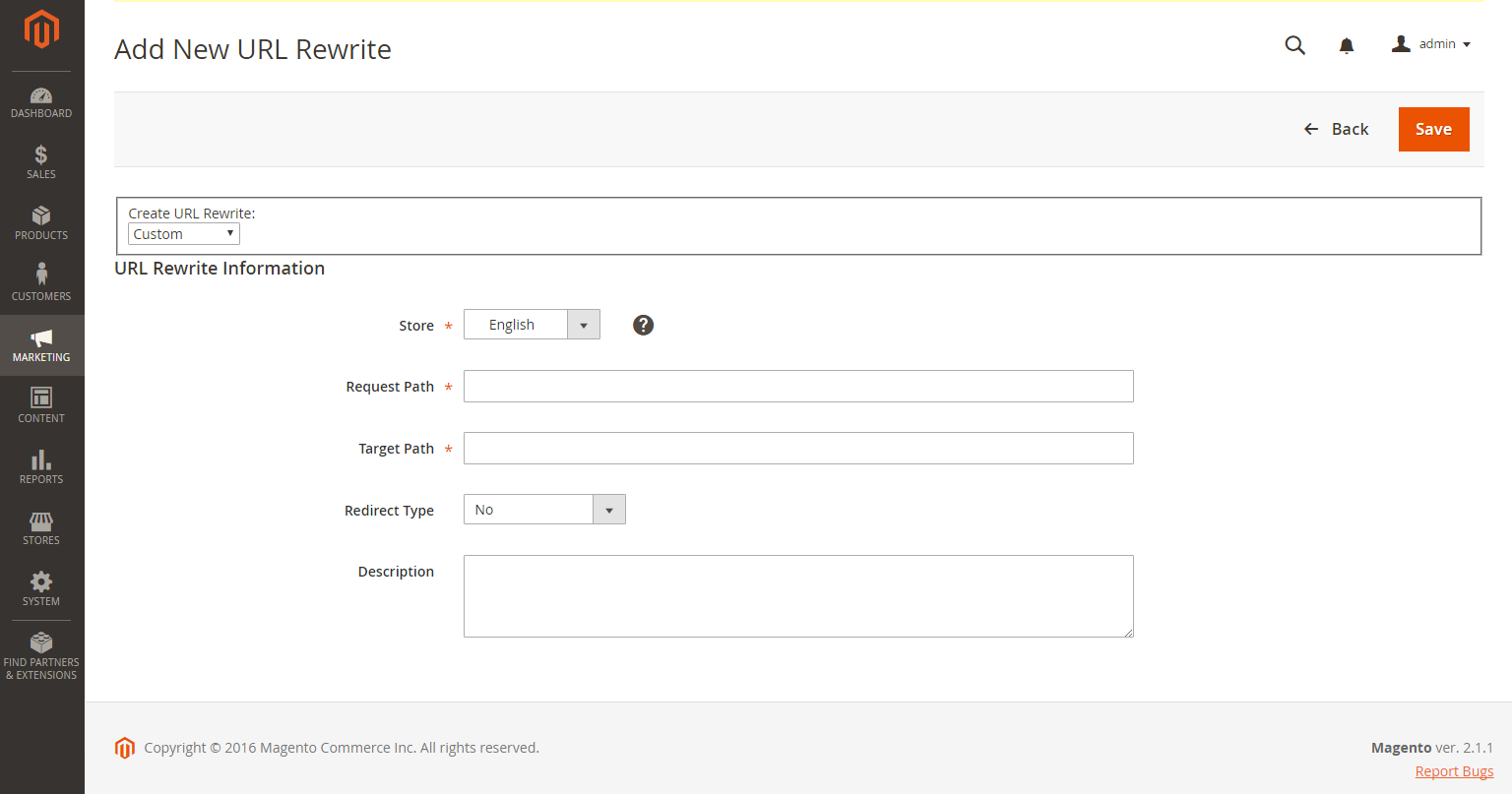 URL rewrites - custom