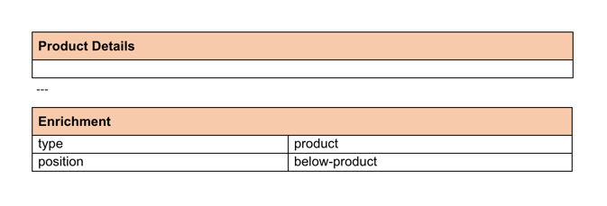 Add enrichment blocks