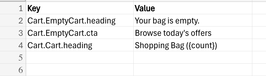 Add new label values