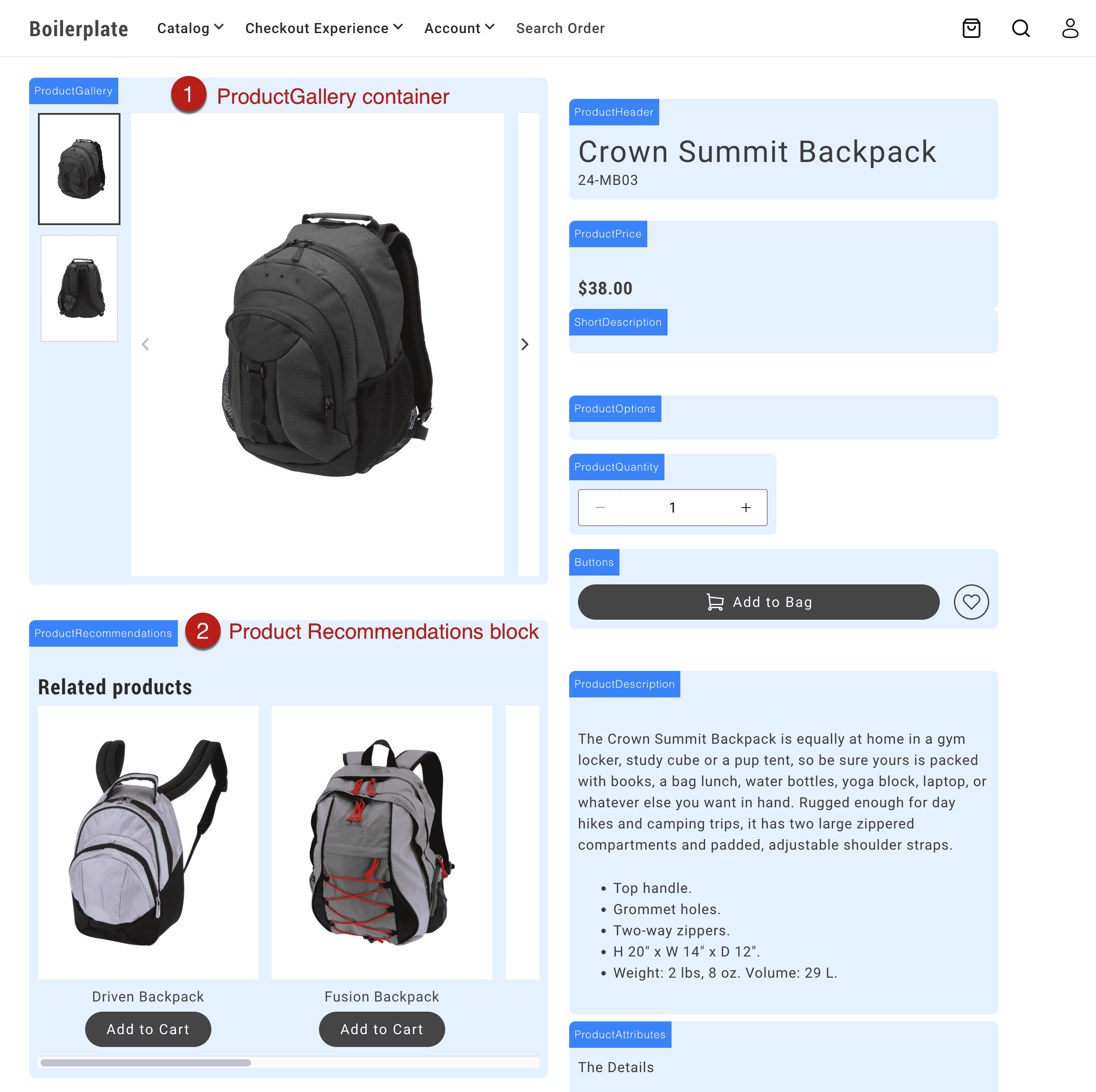 Add Product Recommendations block to the page