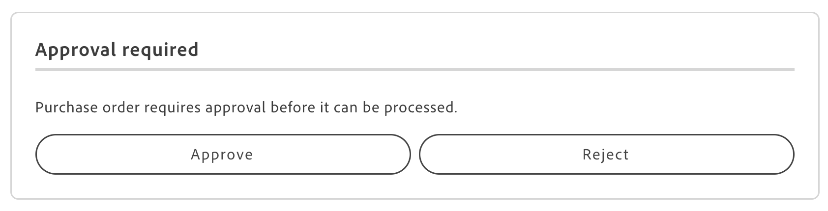 PurchaseOrderStatus container